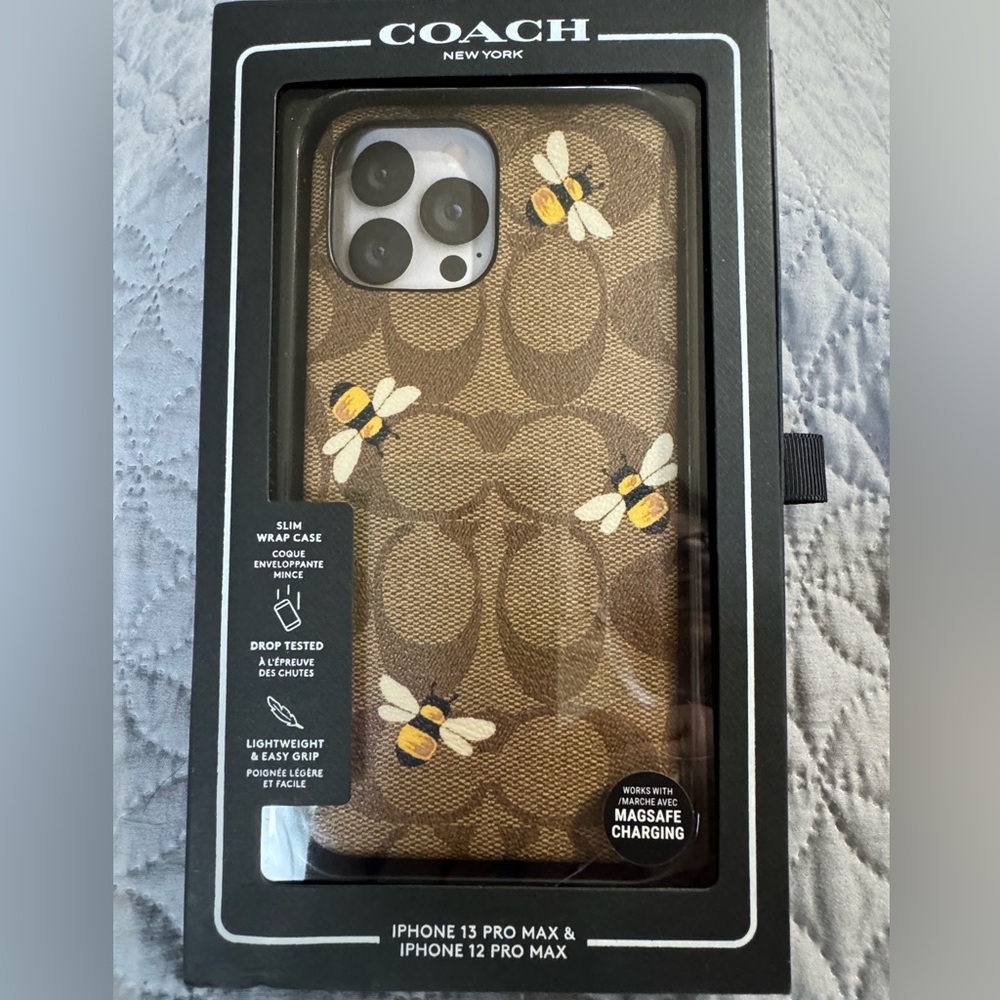 COACH iPhone 12 13 Pro Max Case